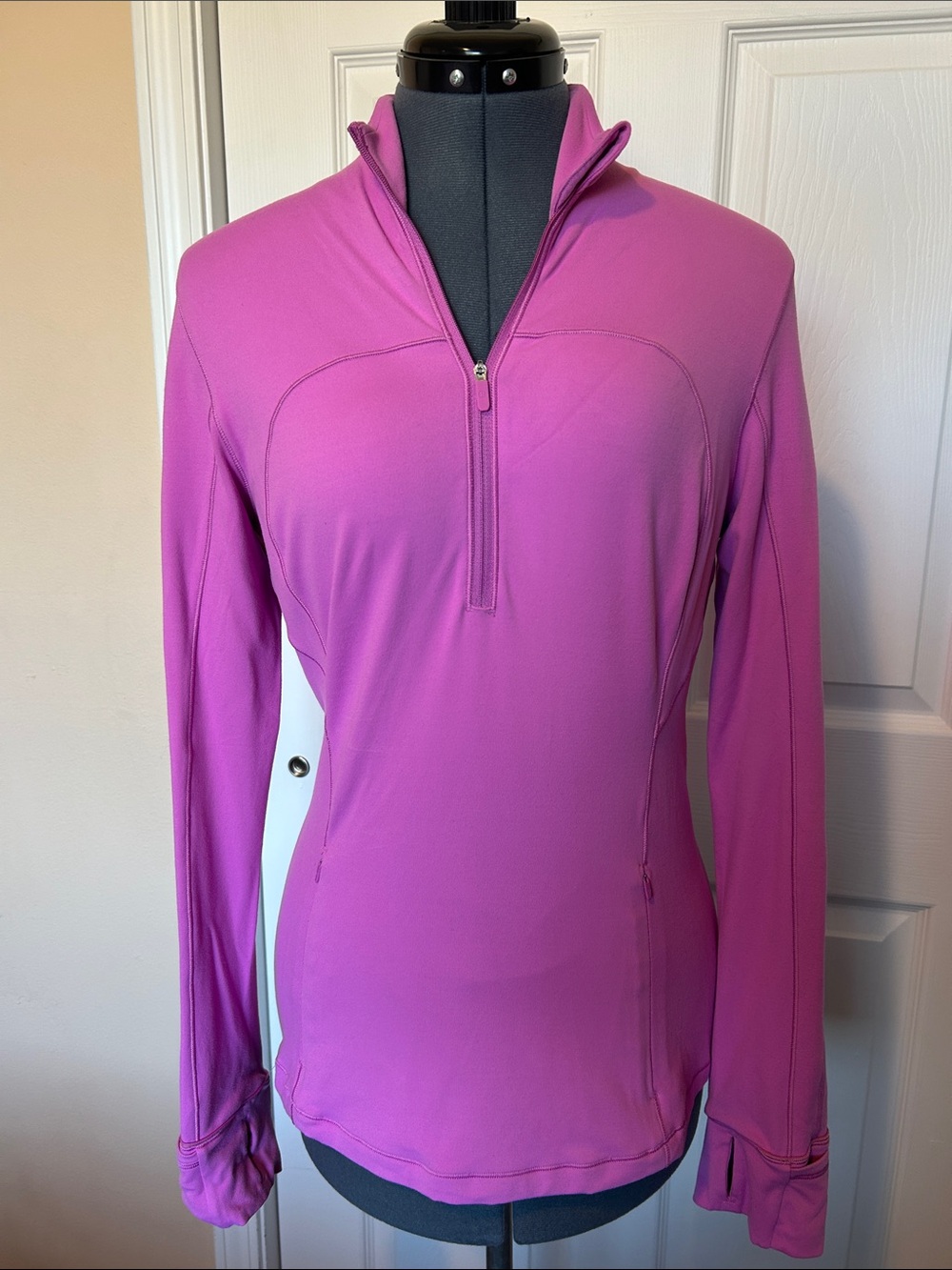 lululemon athletica Women's Quarter-Zip Pullover - Magenta